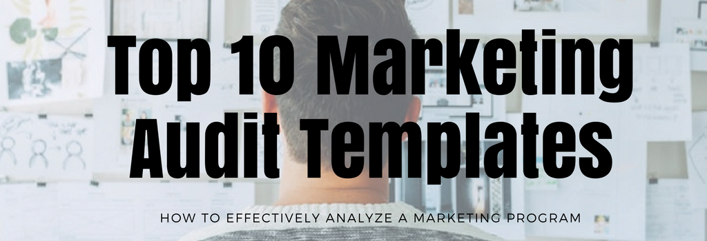 top 10 marketing audit templates banner
