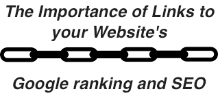 google ranking importance of links
