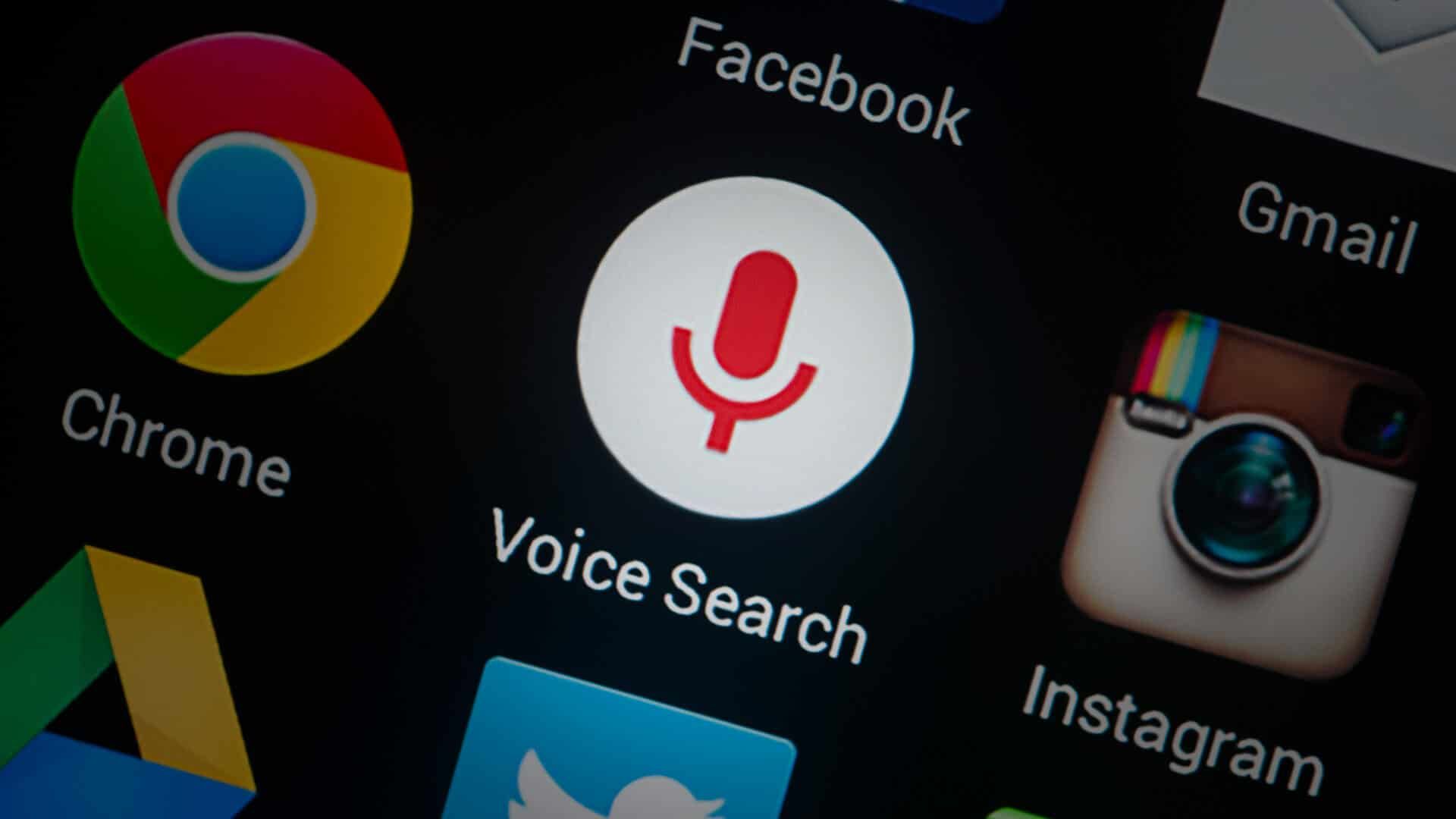 voice search vs. text search